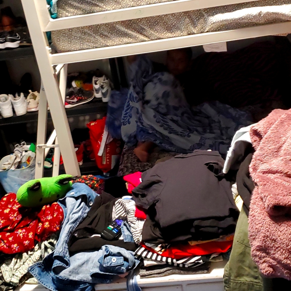 clothes like pants,shirts,crop tops,jeans and sweaters